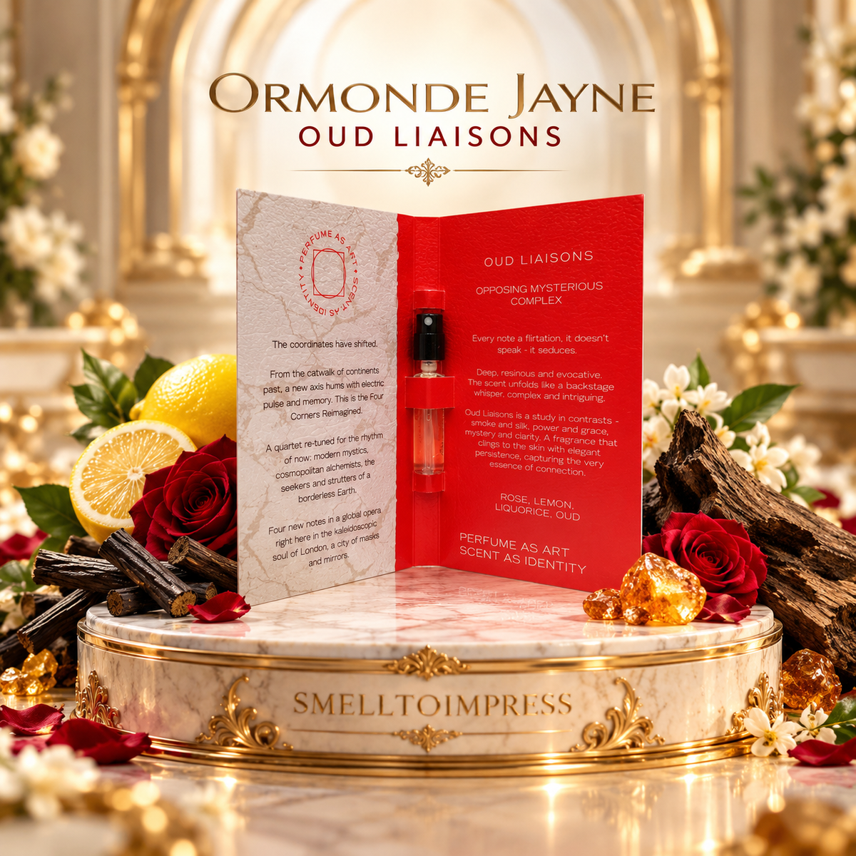 صورة عينة عطر رسمية Ormonde Jayne Oud Liaisons 2.5 ml