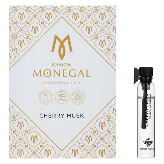 عينة عطر رسمية من رامون مونيغال تشيري مسك، ٢ مل، ٠٫٠٦ أونصة سائلة.