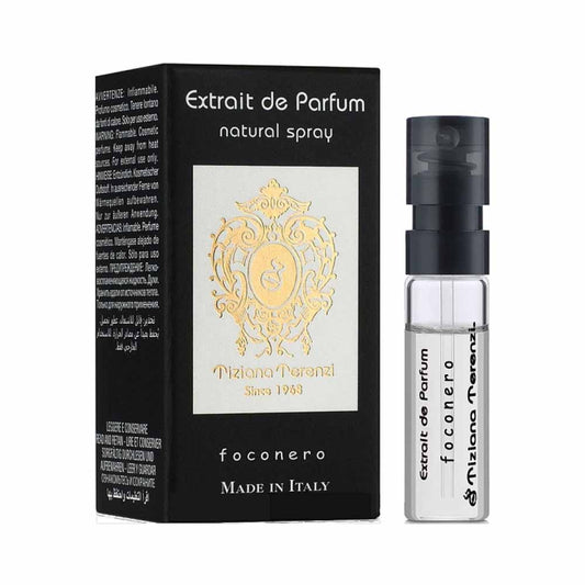 TIZIANA TERENZI Foconero Extrait de parfum 0.05 أوقية 1.5 مل عينة العطر الرسمية