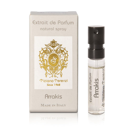 TIZIANA TERENZI Arrakis Extrait de parfum 0.05 OZ 1.5 ML عينة العطر الرسمية، TIZIANA TERENZI Arrakis Extrait de parfum 0.05 OZ 1.5 ML Campione ufficiale di profumo
