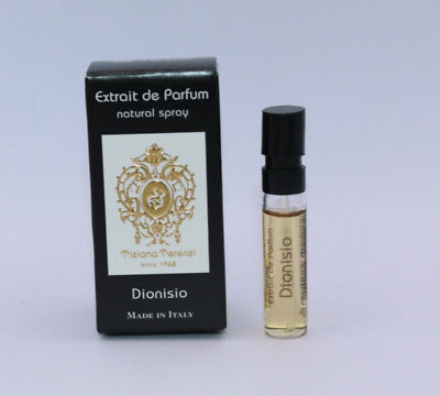 TIZIANA TERENZI Dionisio Extrait de parfum 0.05 أوقية 1.5 مل عينة عطر رسمية لاختبار العطور