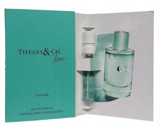 عينات عطر Tiffany & Co Love For Her الرسمية 1.2 مل 0.04 أونصة سائلة.