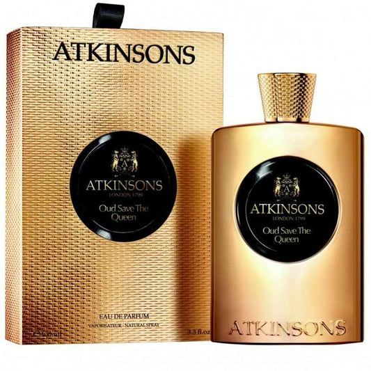 عطر Atkinsons Oud Save The Queen مع عينات من العطور