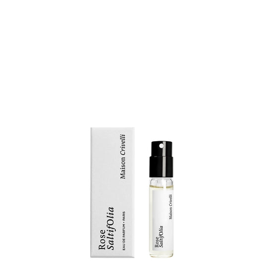 عينة العطر الرسمية من Maison Crivelli Rose Saltifolia 1.5 مل 0.05 أونصة سائلة.