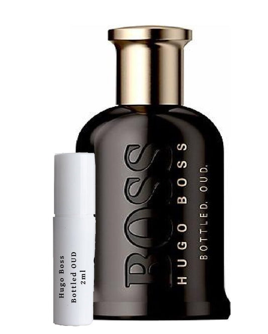 عينة عطر هوغو بوس عود المعبأة 2 مل
