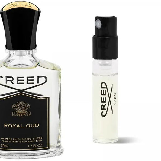 ارتقِ بتجربة عطرك مع عطر كريد رويال عود الفاخر. جرّبه مع عينة العطر الرسمية (2 مل، 0.06 أونصة سائلة) قبل اختيار الزجاجة كاملة الحجم. دلّل حواسك بهذه الرائحة الآسرة.