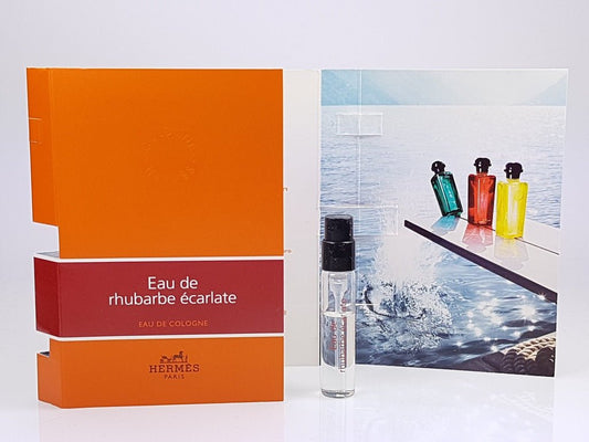 هيرميس EAU DE RHUBARBE ECARLATE عينة رسمية 2 مل 0.06 أونصة سائلة. أوقية-هيرميس-هيرميس-2 مل 0.06 فلوريدا. oz.-smelltoimpress