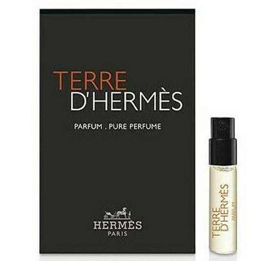 عينات عطر رسمية من Hermes Terre D'Hermes Parfum Pure Perfume بحجم 2 مل/0.06 أونصة سائلة