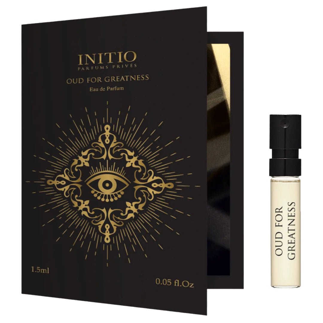 إنيتيو عود للعظمة 1.5 مل - 0.05 أونصة سائلة. عينة العطر الرسمية، INITIO OUD FOR GREATNESSin فيروسيليزت hajuvesinäytteet، Επίσημα δείγματα αρωμάτων INITIO OUD FOR GREATNESS، INITIO OUD FOR GREATNESS hivatalos parfümminták، INITIO OUD FOR GREATNESS ofi