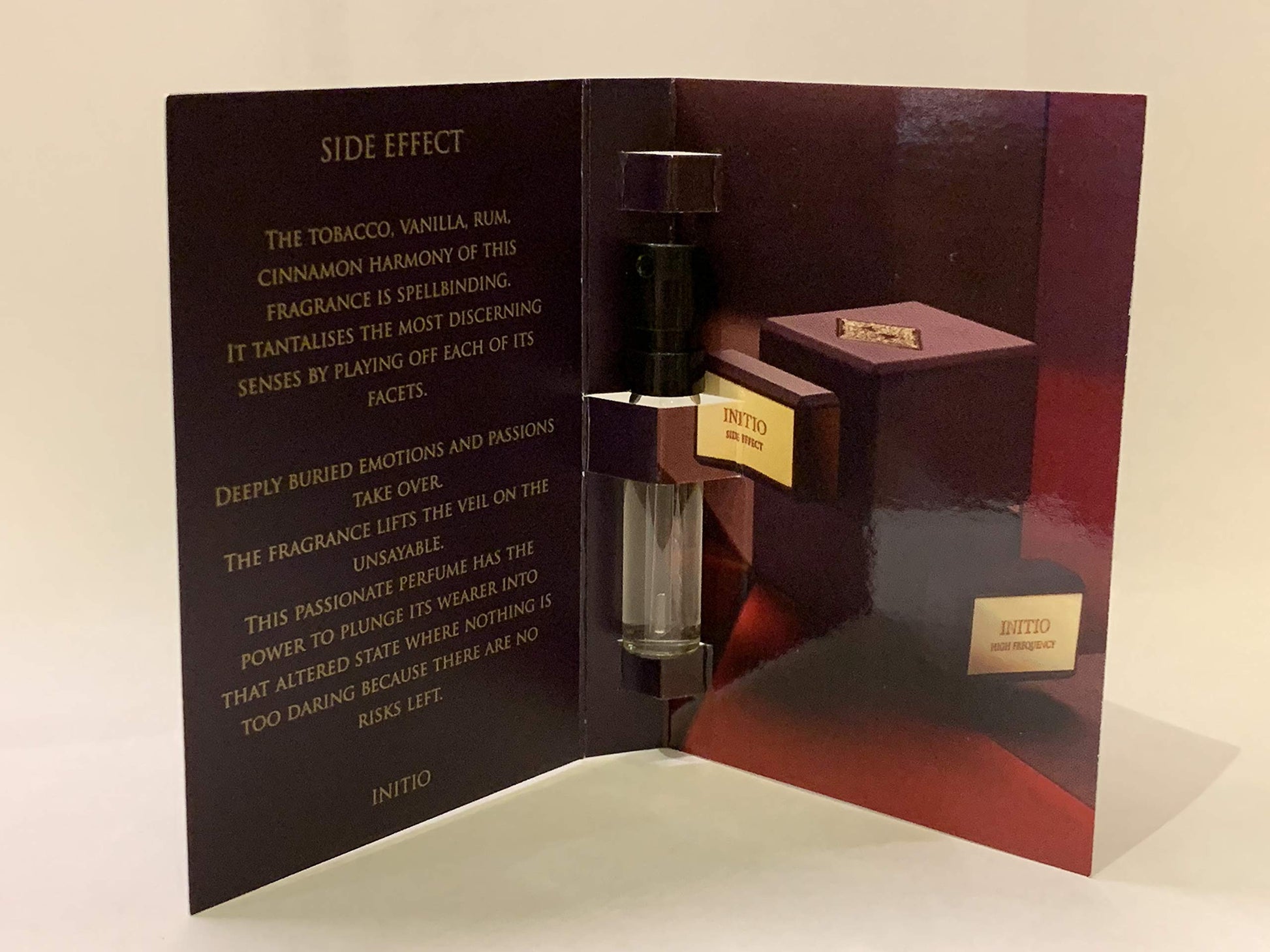 Initio Side Effect 1.5 مل/0.05 أونصة سائلة. virallinen hajuvesinäyte، Initio Side Effect 1.5ml/0.05 fl.oz. عطر oficjalna próbka، تأثير جانبي Initio 1.5 مل / 0.05 فلوريدا أوقية. officielt parfymprov، Initio Side Effect 1.5ml/0.05 fl.oz. عطر رسمي، Init
