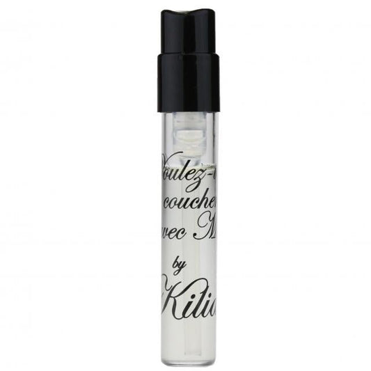 Kilian Voulez-Vous Coucher Avec Moi 1.5 مل 0.05 أونصة سائلة. أوز. عينة العطر الرسمية، Kilian Voulez-Vous Coucher Avec Moi 1.5 مل 0.05 فلوريدا. أوز. offizelle Parfümprobe، Kilian Voulez-Vous Coucher Avec Moi 1.5 مل 0.05 فلوريدا. أوز. عطر Muestra de Pe