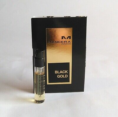 عينة عطر رسمية من مانسيرا بلاك جولد ٢ مل ٠.٠٦ أونصة سائلة، عينة عطر رسمية من مانسيرا بلاك جولد ٢ مل ٠.٠٦ أونصة سائلة