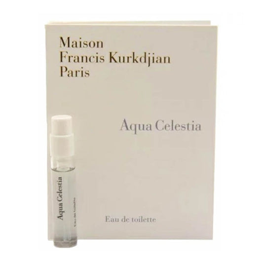 عينات عطر رسمية من Maison Francis Kurkdjian Aqua Celestia، 2 مل (0.06 أونصة سائلة)