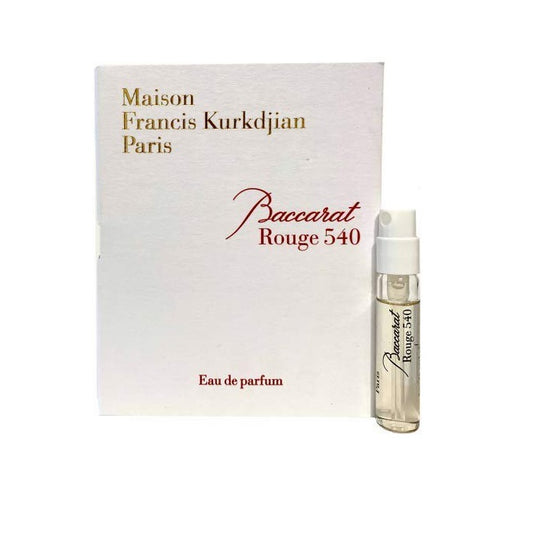 عينات عطر رسمية من Maison Francis Kurkdjian Baccarat Rouge 540، 2 مل، 0.06 أونصة سائلة