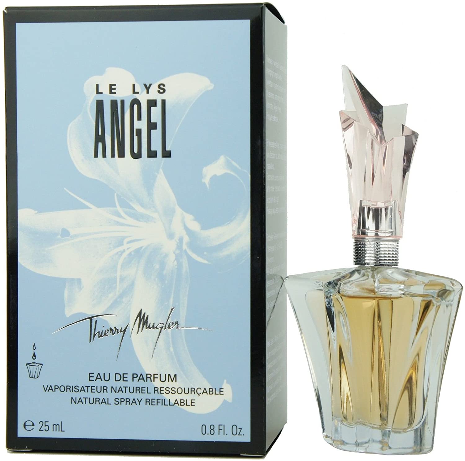 عطر تييري موغلر أنجل لي ليس المتوقف عن الإنتاج - تييري موغلر أنجل ليلي لي ليس - تييري موغلر - عبوة تجزئة 25 مل - smelltoimpress