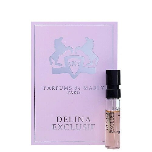 عينة العطر الرسمية من Parfums De Marly Delina Exclusif بحجم 1.5 مل 0.05 أونصة سائلة.