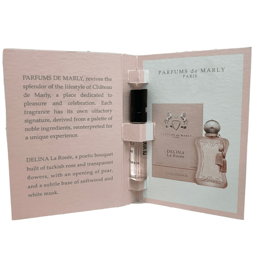 عينة العطر الرسمية من Parfums De Marly Delina La Rosee 1.5 مل 0.05 أونصة سائلة. أوز.