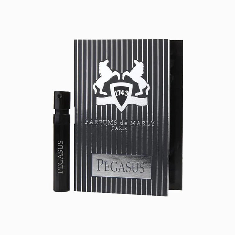 عطر دي مارلي بيجاسوس 1.5 مل 0.05 فلوريدا. أوز. عينة العطر الرسمية، Parfums De Marly Pegasus 1.5 مل 0.05 أونصة سائلة. أوز. offzielle Parfümprobe، Parfums De Marly Pegasus 1.5 مل 0.05 فلوريدا. أوز. عطر Muestra de Perfume الرسمي، Parfums De Marly Pegasu