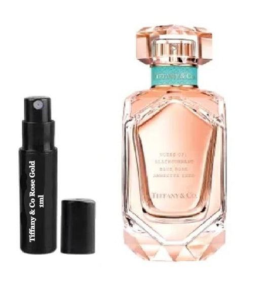 عينات عطر TIFFANY & CO ROSE GOLD، عينة TIFFANY & CO ROSE GOLD بحجم 1 مل، عينات عطر Tiffany & Co Rose Gold