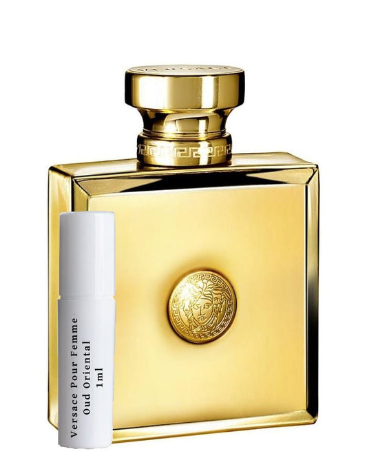 عطر فيرساتشي بور فيم عود شرقي، عينة في زجاجة بخاخ 1 مل