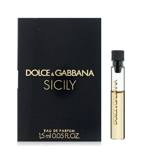 فيلفيت سيسيلي من دولتشي اند غابانا 1.5 مل 0.05 أونصة. أوز. عطر échantillon de parfum officiel، Velvet Sicily من Dolce & Gabbana 1.5 مل 0.05 فلوريدا. أوز. virallinen hajuvesinäyte، Velvet Sicily من Dolce & Gabbana 1.5 مل 0.05 أونصة سائلة. أوز. عطر ofi